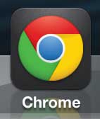 launch the chrome app