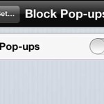 disable pop-up blocking