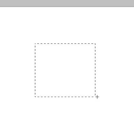 rectangle outline goes away photoshop 6