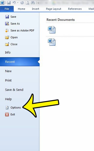 How to Enable Overtype Mode   Word 2010 - 43