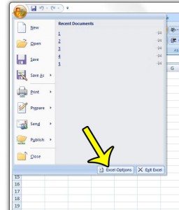 where is the developer tab in excel 2007