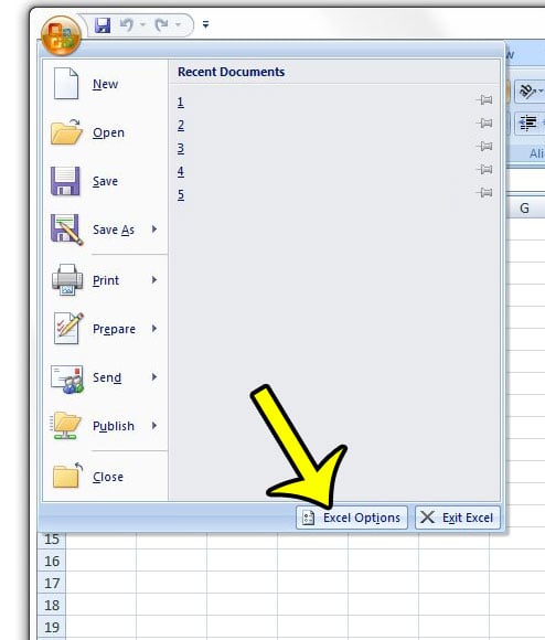 Where is the Developer Tab in Excel 2007  - 60