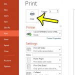 print powerpoint with notes