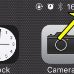 yellow battery icon iphone 6