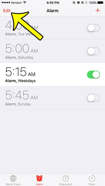 How to Set an iPhone Alarm to Vibrate Only - 64