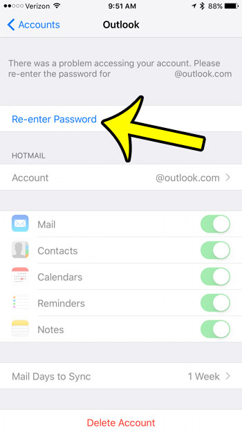 Why Isn't There an Option to Change My Email Password on My iPhone 7? - Live2Tech