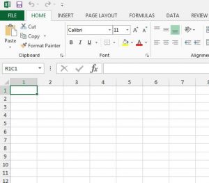 why do columns have number labels instead of letters in Excel 2013