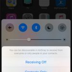 how to turn on airdrop on an iPhone