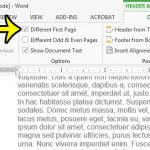 how to remove the page number from the first page in word 2013