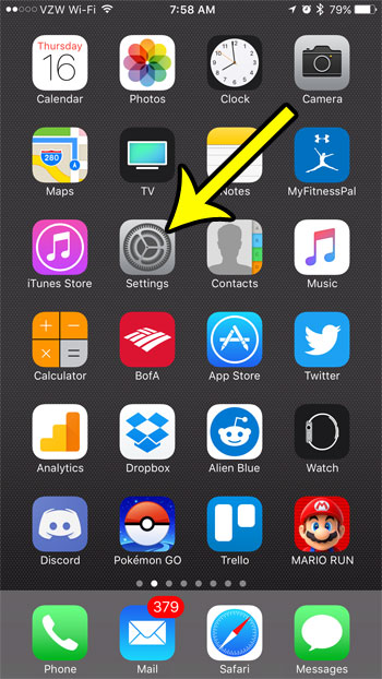 change setting to delete iphone apps