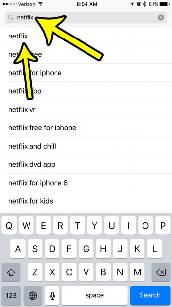 how to get the netflix app on an iphone