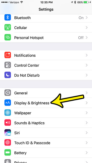 how to turn off raise to wake on an iphone