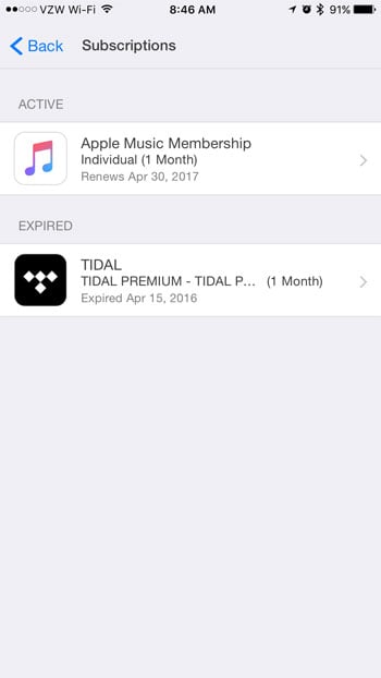 How to Cancel Tidal Subscription on an iPhone 7 - 41