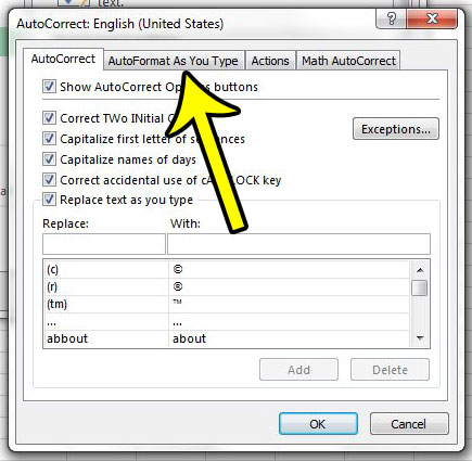 how to stop automatic hyperlinking in excel 2013