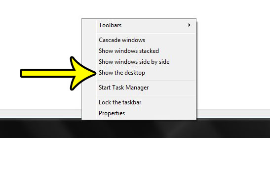 how to hide desktop icons on windows 7