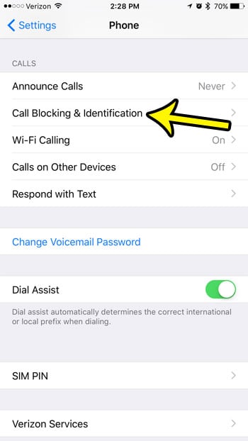 How to Unblock a Phone Number on an iPhone 7 - 2