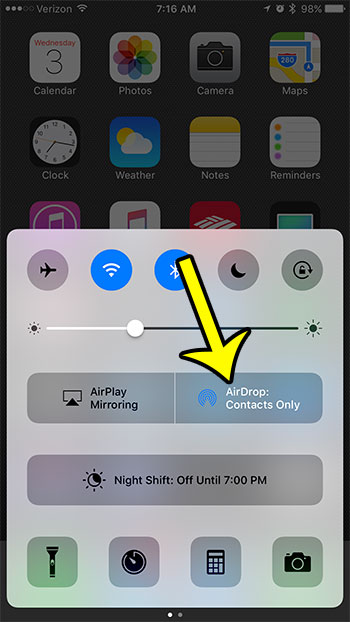 how to turn off airdrop in ios 10