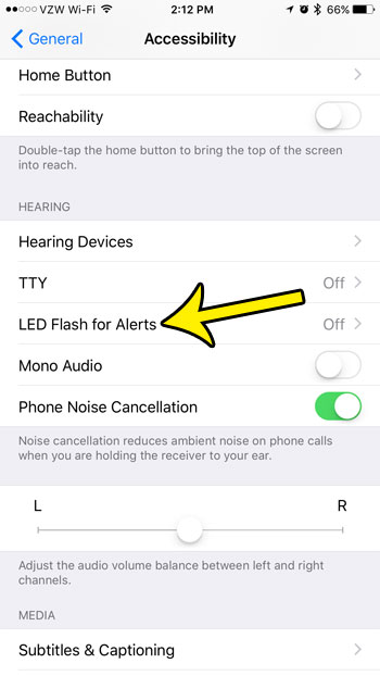 how to make iphone camera flash with text