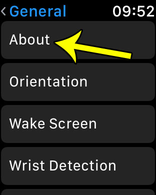 How to Check the WatchOS Version on an Apple Watch - 36