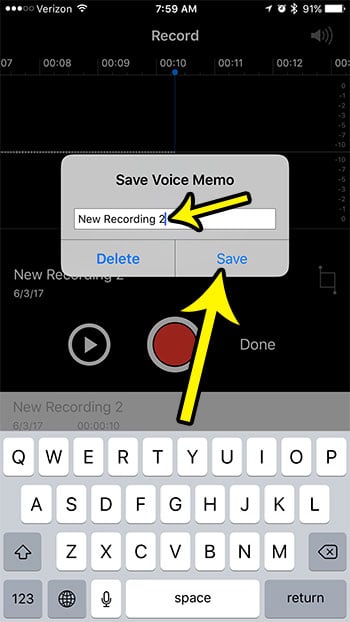 How to Record a Voice Memo on an iPhone 7 - 38