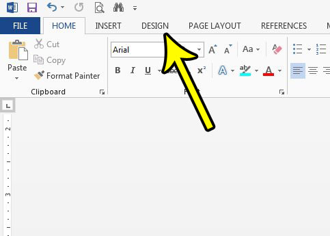 remove faint text in background in word 2013