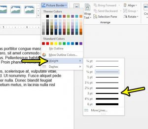 how to make a custom border in word 2013