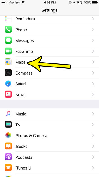 stop apps from using maps on iphone 7