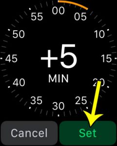how to set watch time ahead on apple watch