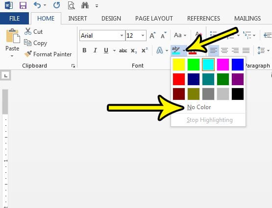 how-to-undo-highlighting-in-word-2013-techbase