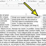 how to remove a text box in word 2013