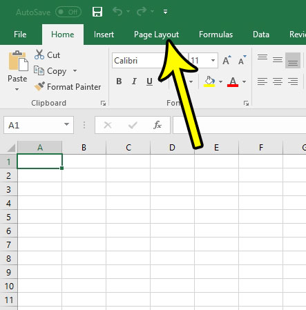 repeat a row on every page in excel 2016