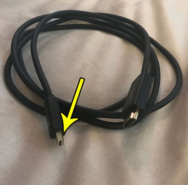 hdmi cable for macbook air to tv