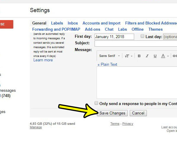 how to turn off gmail conversation view