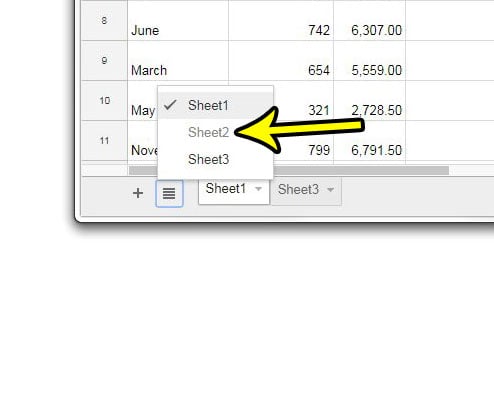 How to Unhide Sheets in Google Sheets - 6