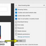 how to delete browsing data in microsoft edge