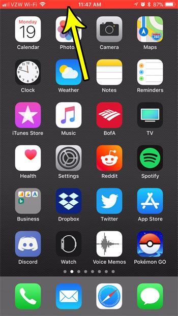 how stop recording screen on iphone