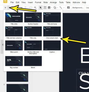 how to add a new slide in google slides