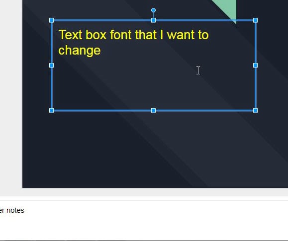 How to Change Font on Google Slides Text Box - 27