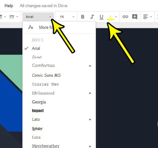 How To Change The Font In A Text Box In Google Slides Live2tech