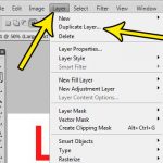 how to duplicate a layer in photoshop
