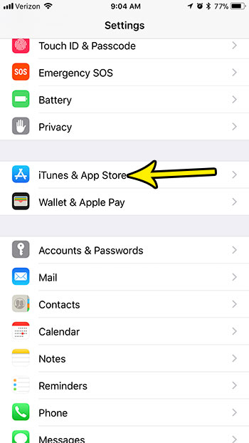 how to disable the offload unused apps setting on an iphone
