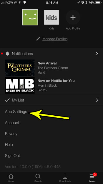 change size of downloaded netflix videos