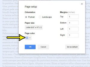 How to Change Page Color On Google Docs - Live2Tech