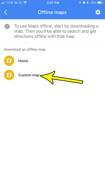 download offline map google maps
