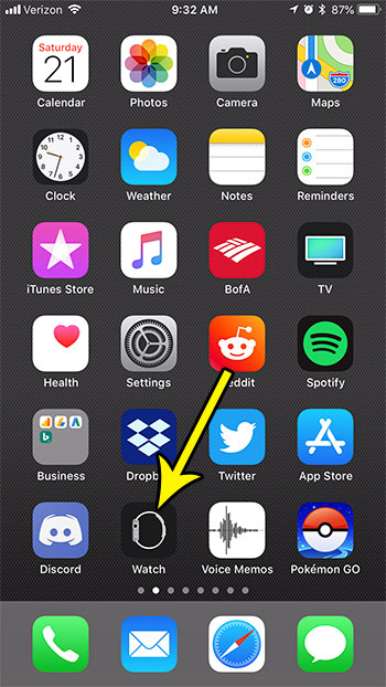 how use iphone to find apple watch