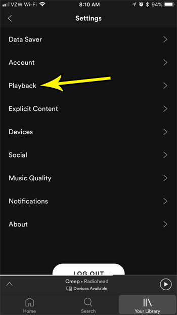 make spotify music louder or quieter