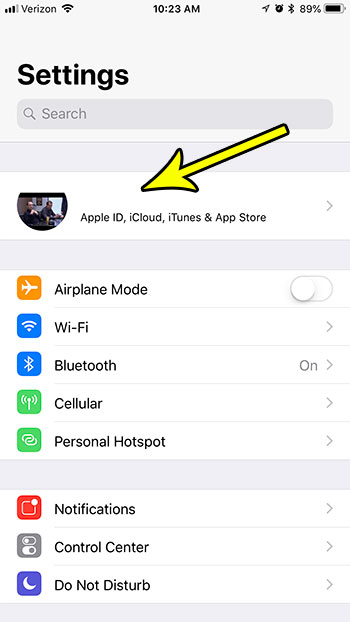 view icloud information from iphone