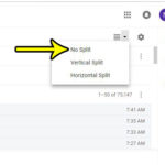 how to remove reading pane in gmail