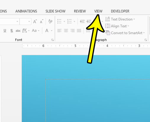 where are speaker notes in powerpoint 2013