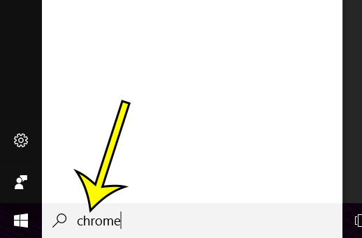 google chrome icon bottom of screen windows 10